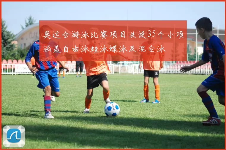 奥运会游泳比赛项目共设35个小项涵盖自由泳蛙泳蝶泳及混合泳