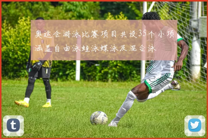 奥运会游泳比赛项目共设35个小项涵盖自由泳蛙泳蝶泳及混合泳
