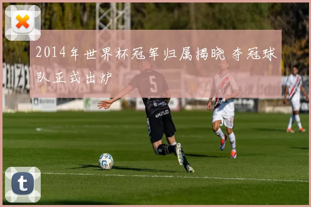 2014年世界杯冠军归属揭晓 夺冠球队正式出炉